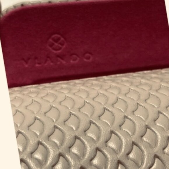 VLANDO VIAGGIO Round Cylinder Travel Jewelry Case NWOT - Picture 6 of 7